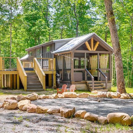 Monteagle Cabin With Swim Spa, Sauna And Fire Pit! Exteriér fotografie